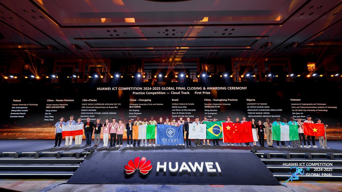 Sinh viên Việt Nam lập kỷ lục thành tích tại vòng chung kết Huawei ICT Competition 2024 - 2025