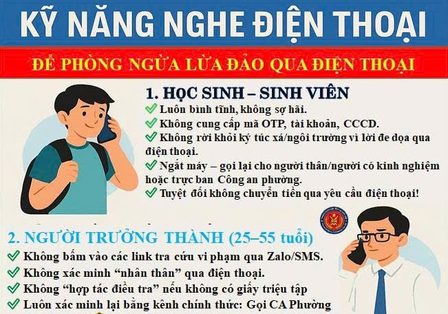 Kỹ năng nghe điện thoại để không bị “đầu dây bên kia’ dắt mũi lừa đảo