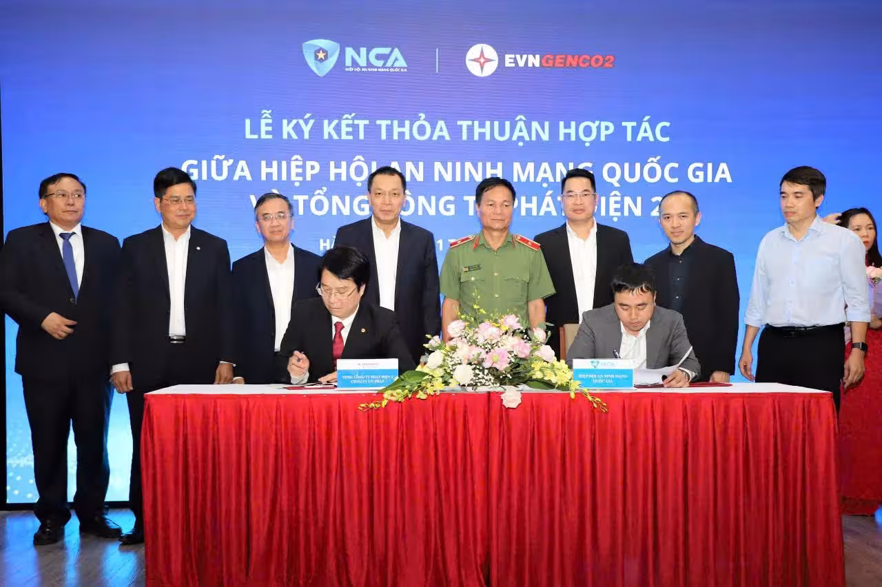 NCA kí kết hợp tác với Tổng công ty Phát điện 2