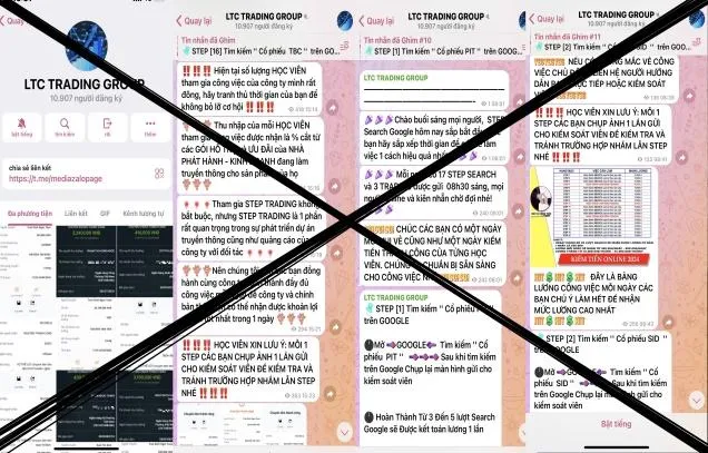 Cảnh báo chiêu lừa đảo: “Kết bạn facebook, giới thiệu đầu tư dự án hoặc tham gia App kiếm tiền online”