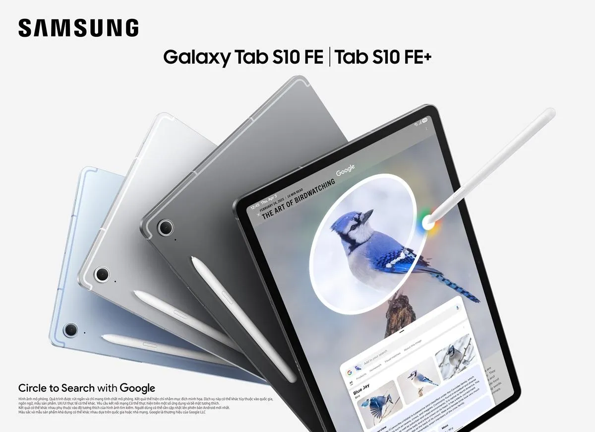 Galaxy Tab S10 FE Series: Khai phóng sáng tạo như một chuyên gia